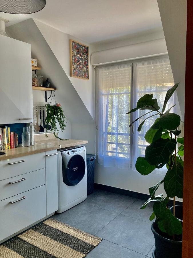 Ferienwohnung Comfy Flat 7 Min Away From Disney Serris Exterior foto