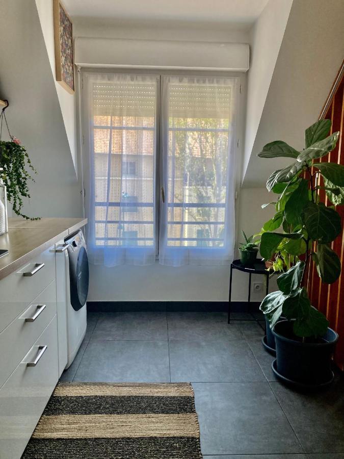 Ferienwohnung Comfy Flat 7 Min Away From Disney Serris Exterior foto