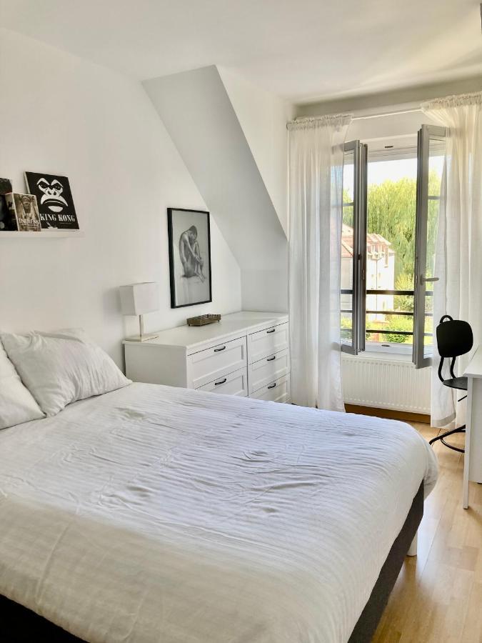 Ferienwohnung Comfy Flat 7 Min Away From Disney Serris Exterior foto